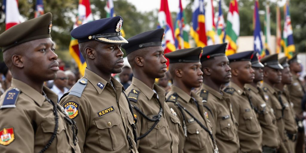 Haiti PM Pays Tribute to Kenyan Police Officers